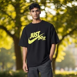 TS431 Nike JUST DO IT Regular Fit T Shirt M